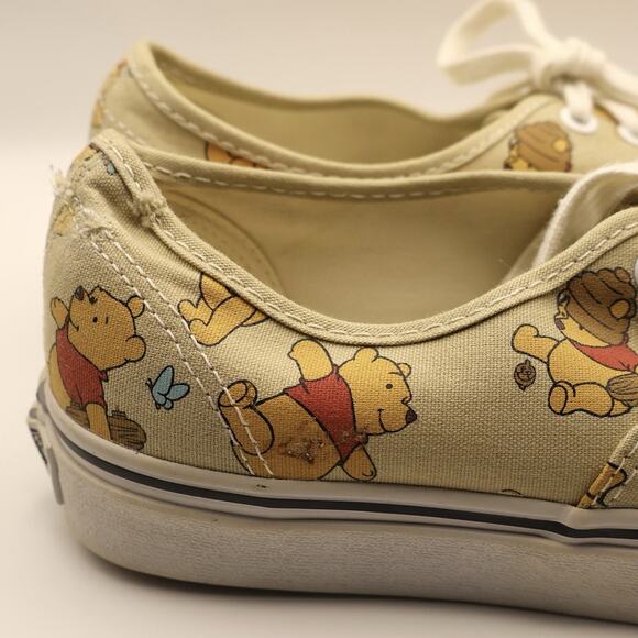 Vans Disney Winnie the Pooh Shoes Women's 7.5 Cartoon Character Limited Edition - Picture 3 of 9